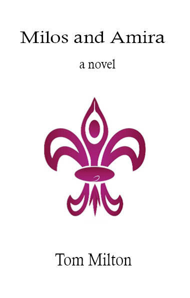 Cover artwork for Milos and Amira by Tom Milton